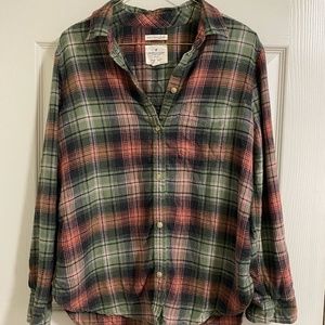 American Eagle Plaid Flannel